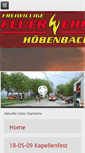 Mobile Screenshot of ff-hoebenbach.at